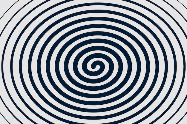 Free vector flat design spiral circle background