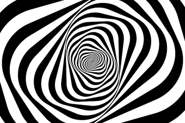 Hypnotizing Black and Gray Circles Gif Animation download page