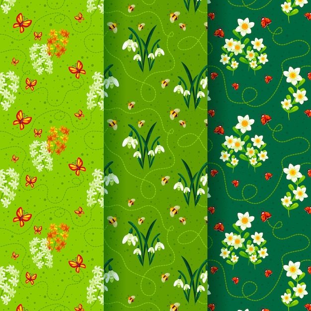 Spring Scenic Pattern Images - Free Download on Freepik
