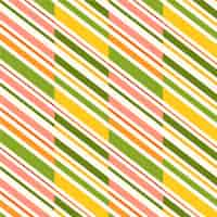 Free vector flat design stripes pattern design