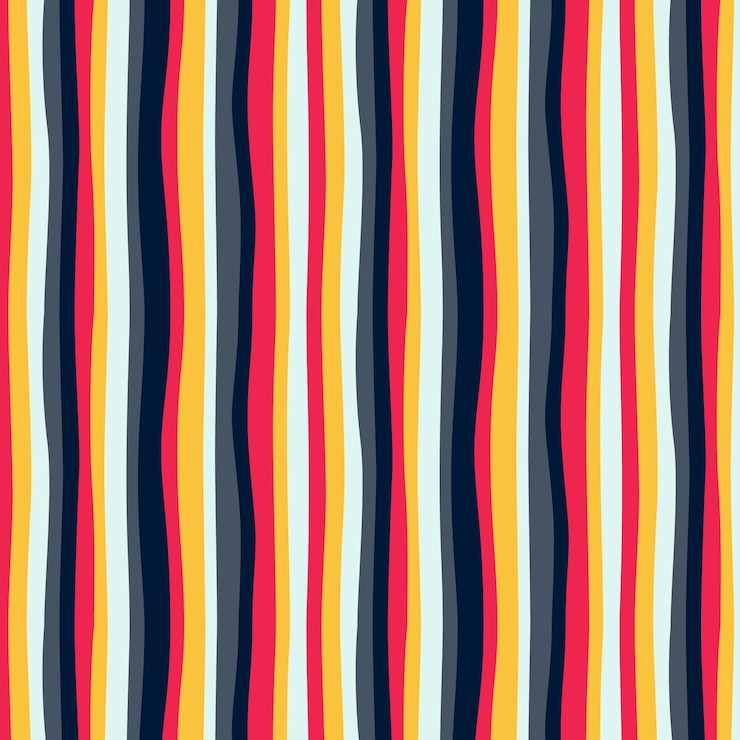 Free Vector flat design stripes pattern design