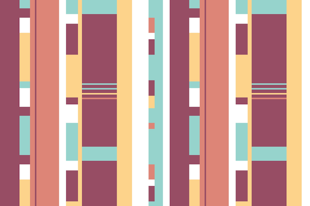 Free vector flat design stripes pattern