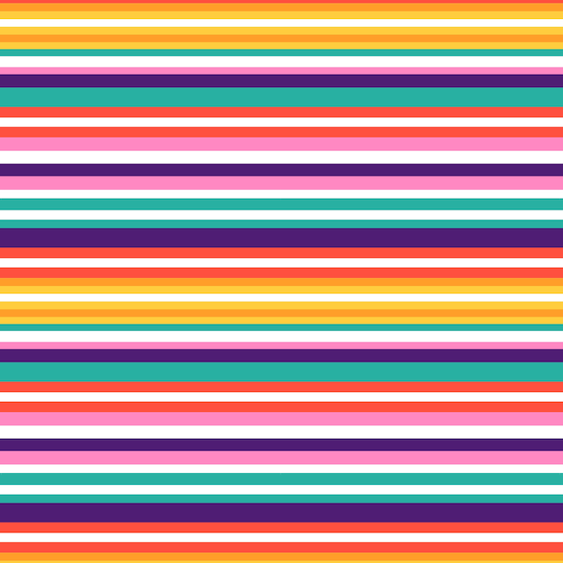 Flat design stripes pattern