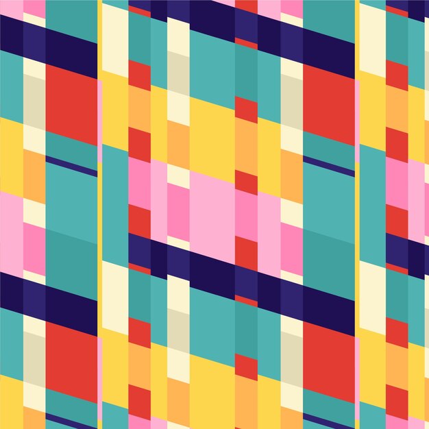 Flat design stripes pattern