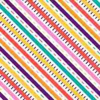 Free vector flat design stripes pattern