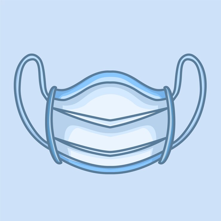 मुफ़्त वेक्टर flat design surgical mask