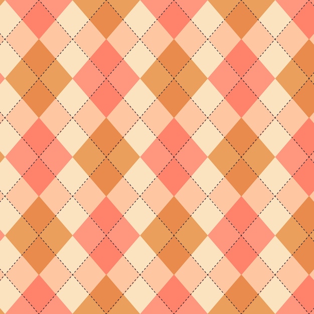 Free vector flat design sweater-like argyle pattern