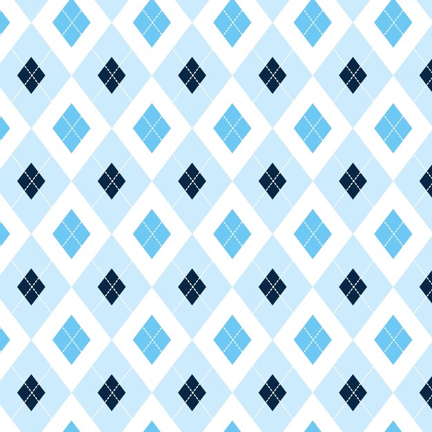 Free Vector flat design sweater-like argyle pattern