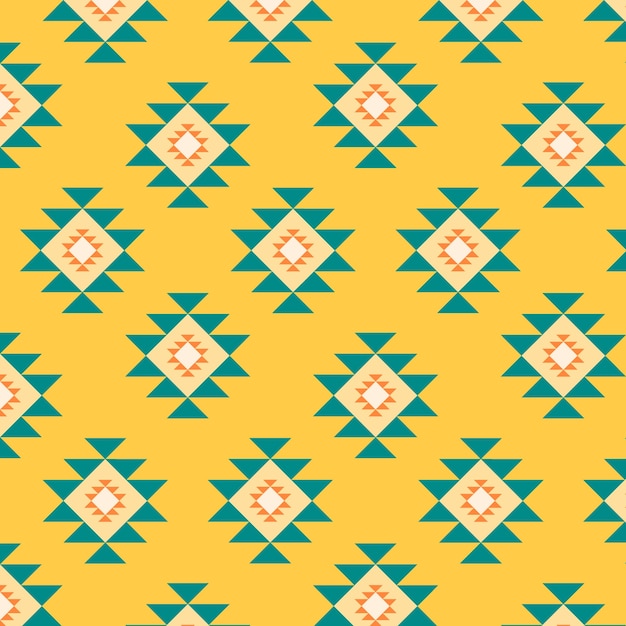 Free vector flat design traditional native american pattern