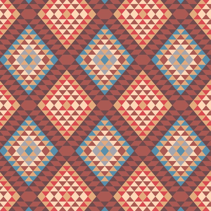 Free Vector flat design traditional native american pattern