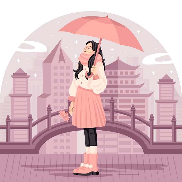 Free Vector flat design urban lifestyle illustration