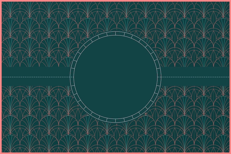 Free Vector flat design vintage art deco background