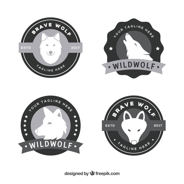 Wolf Logo Images Free Vectors Stock Photos Psd