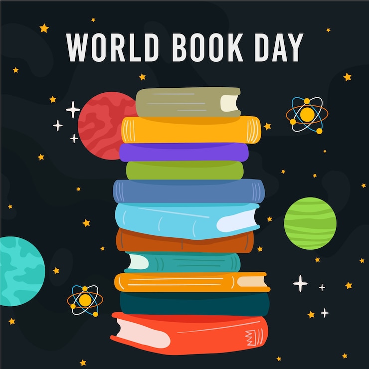 Free Vector flat design world book day