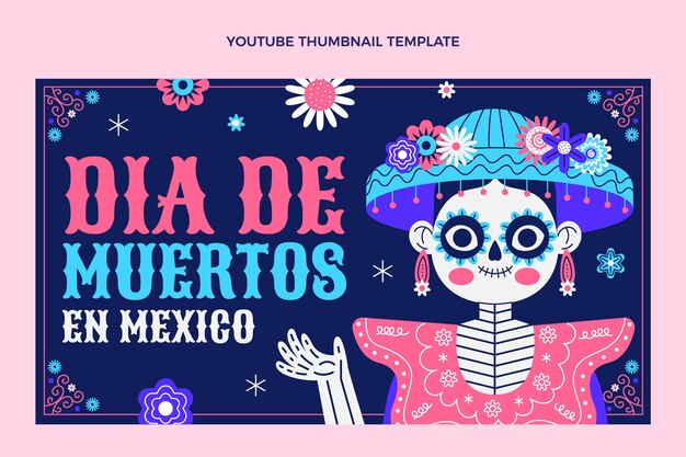 Flat dia de muertosyoutubeサムネイル