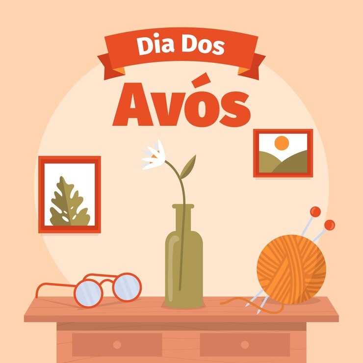 Free Vector flat dia dos avos illustration