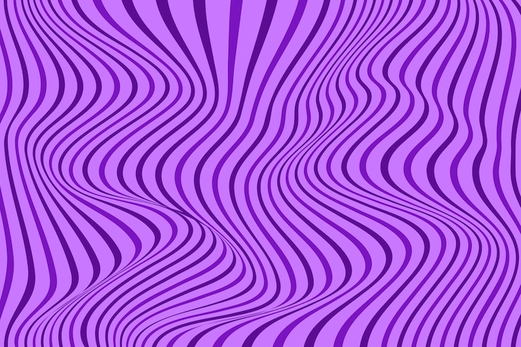 Free Vector flat drawn purple striped background
