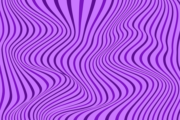 平らに描かれた紫色の縞模様の背景