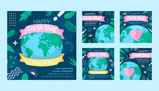 flat earth day instagram posts collection