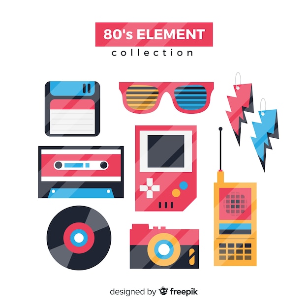 Flat eighties element collection