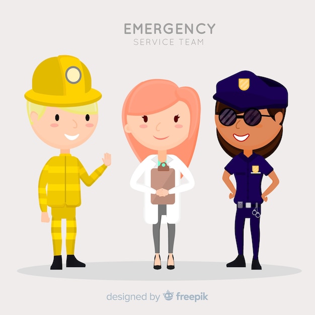 Flat emergency team concept