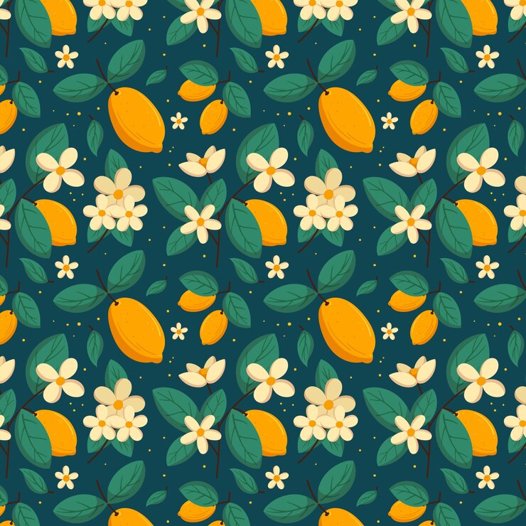 Free Vector flat floral pattern design