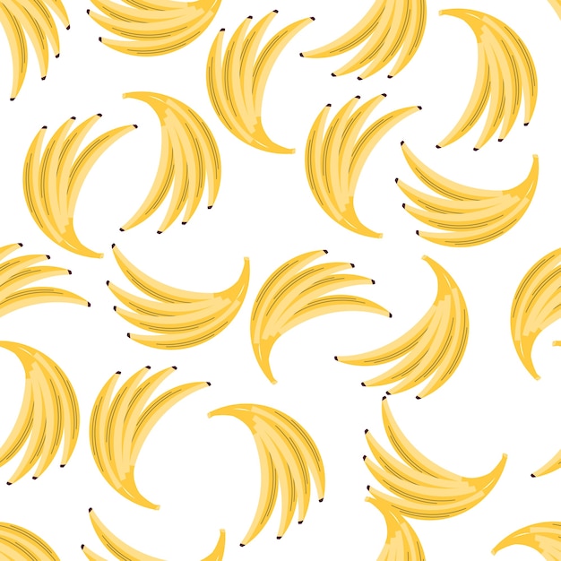 Free vector flat fruit seamless pattern