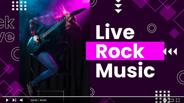 Миниатюра плоской геометрической музыки на YouTube