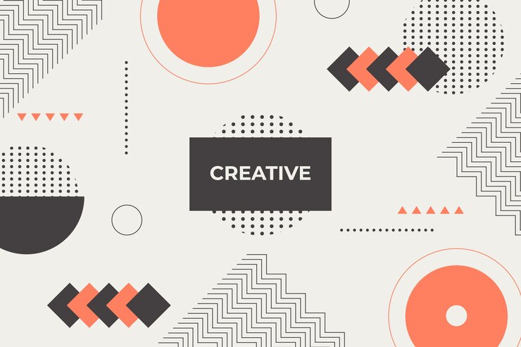 Free Vector flat geometric shapes background