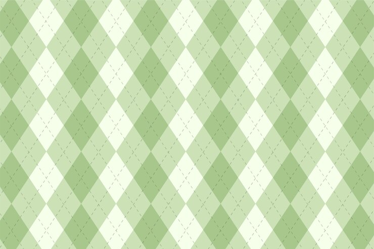 Free Vector flat green checkered background