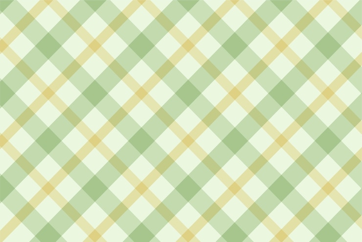 Free Vector flat green checkered background