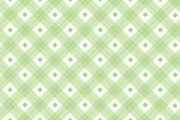 Free vector flat green checkered background
