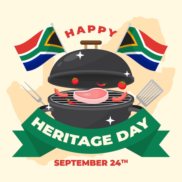 Плоский день наследия Южной Африки