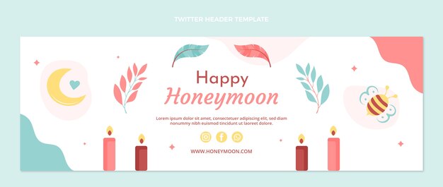 Flat honeymoon twitter header