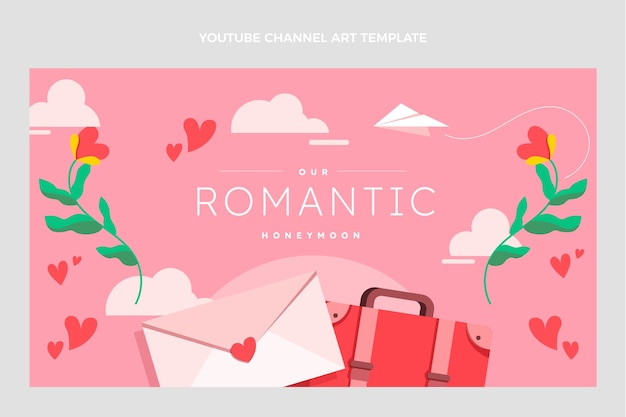 Flat honeymoon youtube channel art