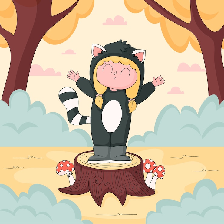Free Vector flat illustration for autumn season