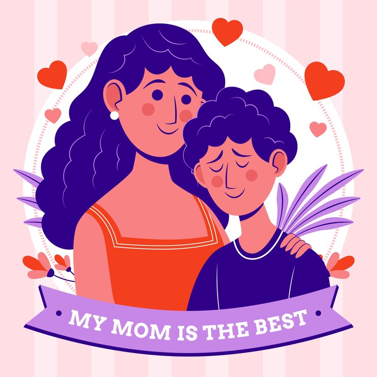 Free Vector flat illustration for mothers day celebration