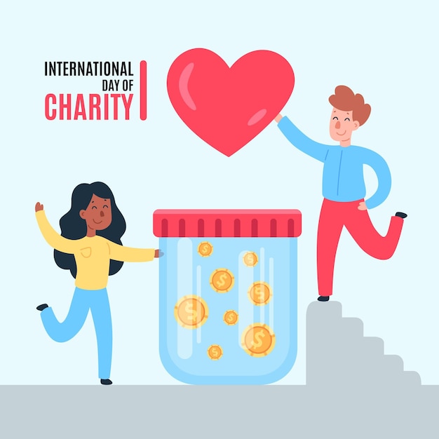 Flat international day of charity