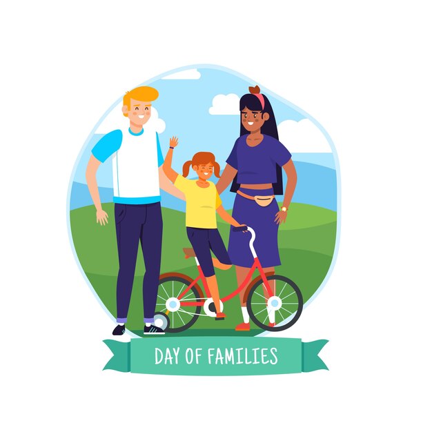 Плоский международный день семей