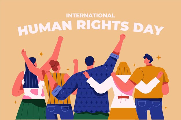 Flat international human rights day