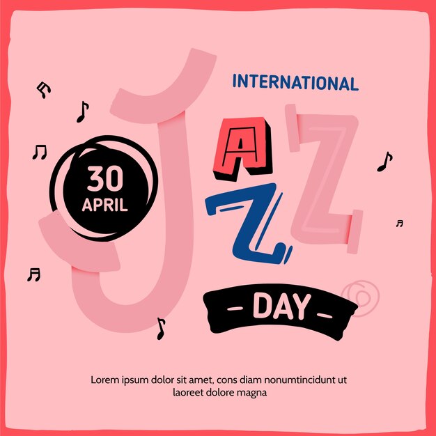 Flat international jazz day