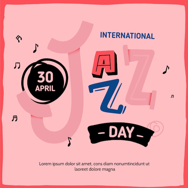 Flat international jazz day