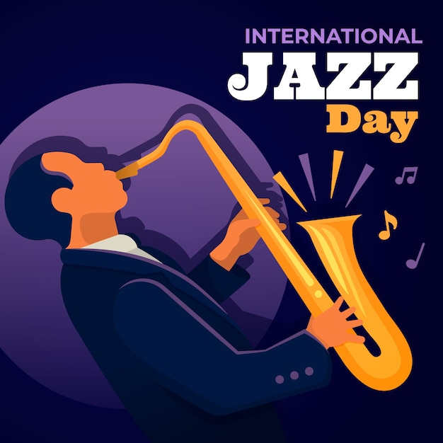 Giornata internazionale del jazz piatta