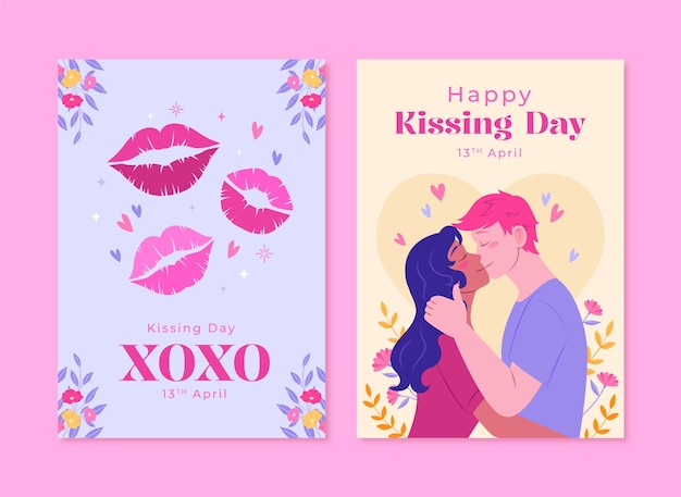 Коллекция открыток к Международному дню поцелуя