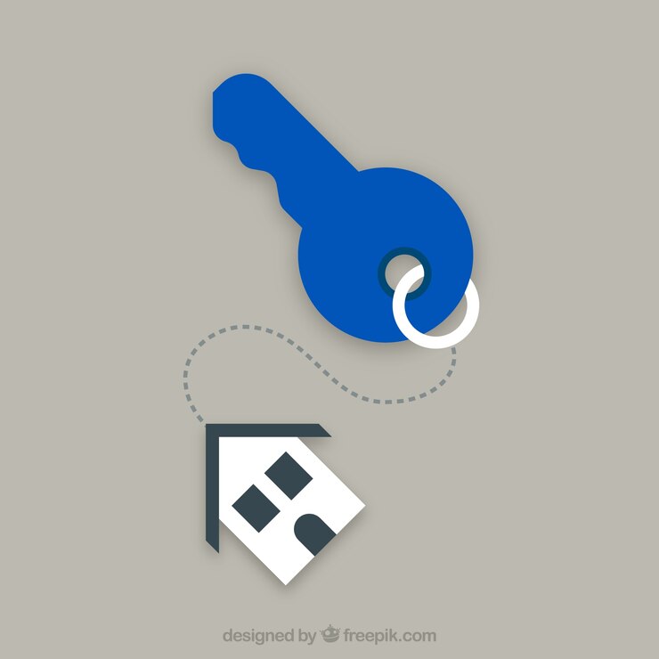 मुफ़्त वेक्टर flat key background