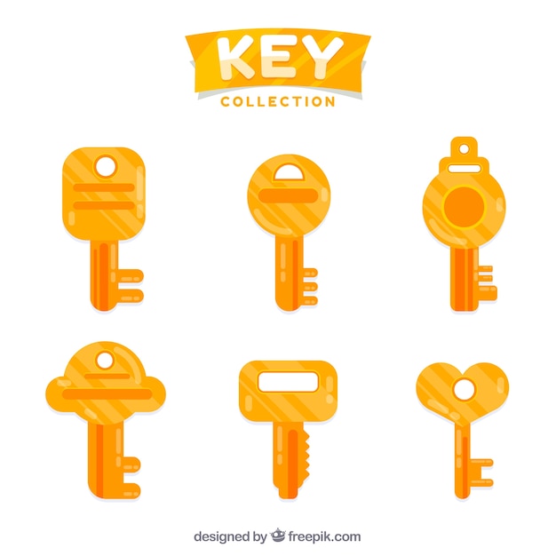 Flat key collection