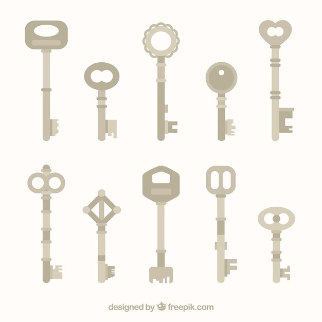 Flat keys collection