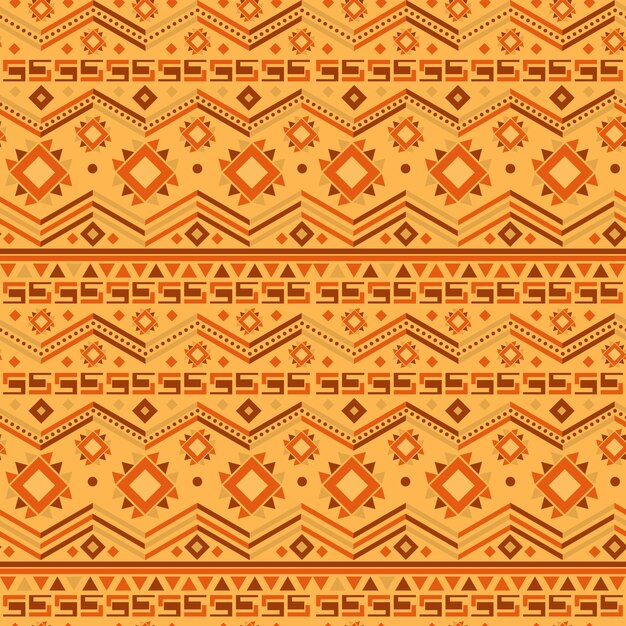 Flat kwanzaa pattern design