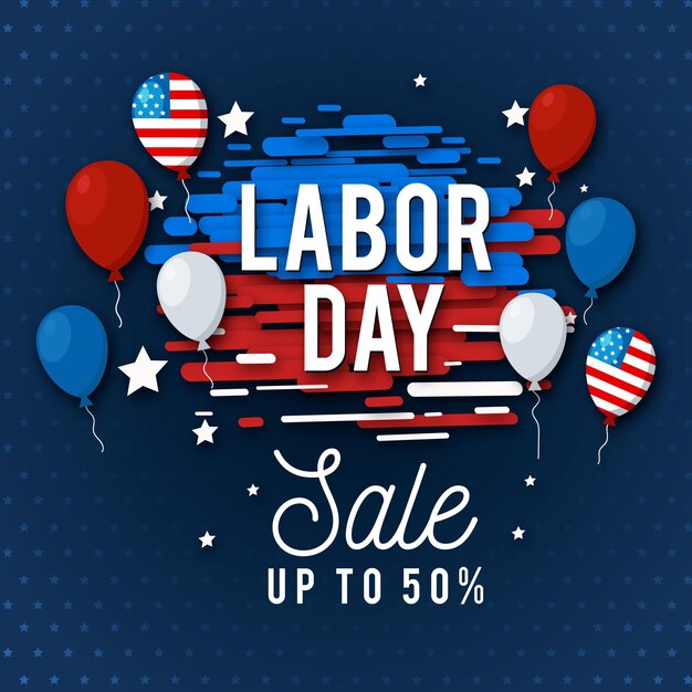 Flat labor day sale usa