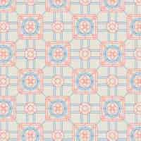 Free vector flat lineal korean pattern